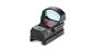 Preview: Nahaufnahme des Hawke Wide View Visiers mit seitlich herausziehbarem Batteriefach.