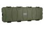 Preview: GSG Gewehrkoffer Medium in OD Green mit Transportrollen und Schnappverschlüssen.