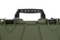 Preview: Geöffneter GSG Gewehrkoffer OD Green mit anpassbarem Pick-n-Plug Würfelschaumstoff. Hunting Equipment