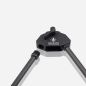 Preview: Rutschfeste Gummikappen und freigelegte Metalldorne der Carbonbeine des Spartan Javelin Lite.