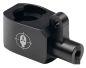 Preview: Spartan Blaser R8 Adapter aus schwarzem Aluminium mit Magnetaufnahme und Riemenöse.