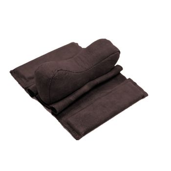 Farm-Land Gewehrauflage Verlours Leder braun