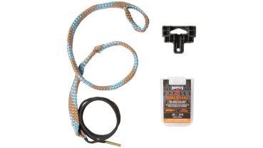 Preview: Integrierte Bronzebürste der Hoppe's BoreSnake zur schnellen und schonenden Reinigung von Büchsenläufen