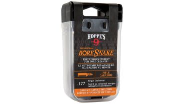 oppe's BoreSnake Rifle Kaliber .177 und .17HMR Laufreiniger in der praktischen Box mit Zuggriff