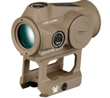 Preview: Vortex Crossfire II Red Dot Solar TAN Zubehör-Set inklusive zwei Montagen, Batterie und Werkzeug.