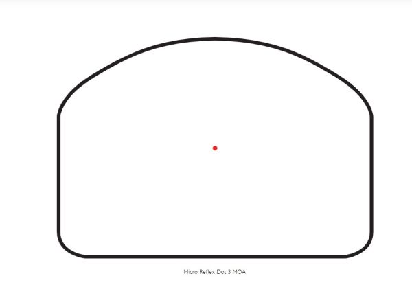 Hawke Vantage Reflexvisier 3 MOA DOT RED 12141