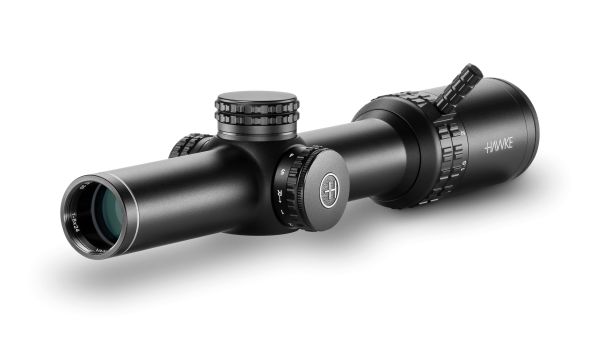 Hawke Vantage HD 1-8x24 Zielfernrohr Modell 14310 mit 30mm Mittelrohr Seitenansicht