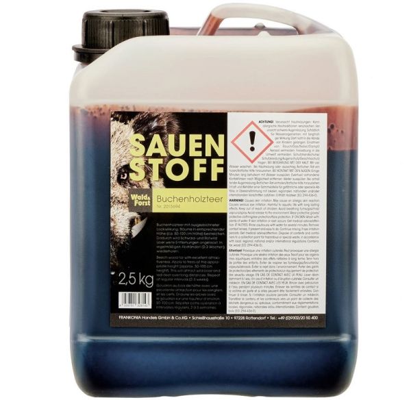 Buchenholzteer Sauenstoff 2,5kg Kanister
