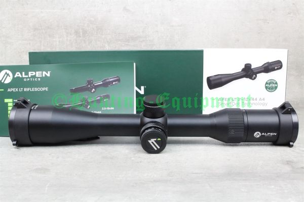 Alpen Optics Apex LT 2-12x44 A4 SmartDot
