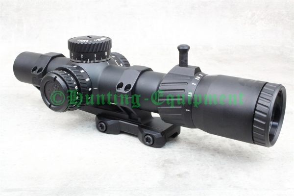 Beleuchtetes CRED-10 Fiber-Absehen des Sightmark Presidio 1-10x26 mit rotem Leuchtpunkt