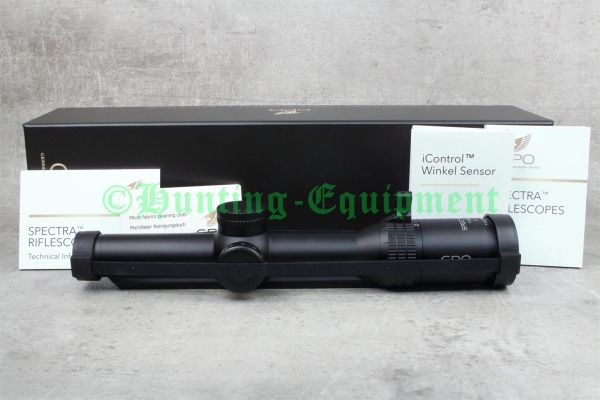Montageschiene und Verstelltürme des GPO Spectra 6x 1-6x24i Zielfernrohrs