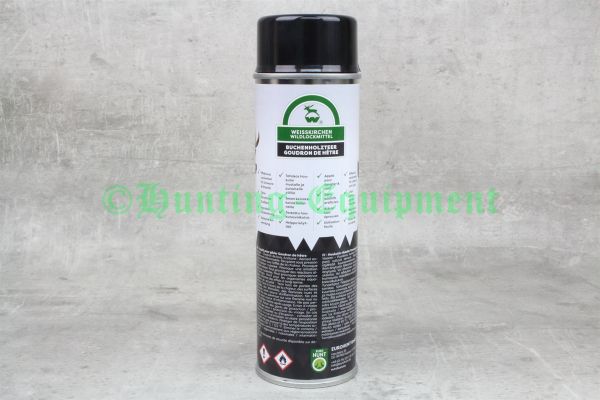 Weisskirchen Buchenholzteer-Spray 500ml Dose für die Lockjagd auf Schwarzwild.