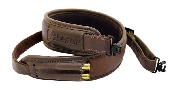 Blaser Gewehrriemen Leder/Braun
