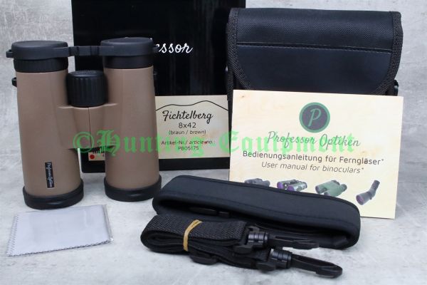 Professor Optiken Fichtelberg 8x42 Braun