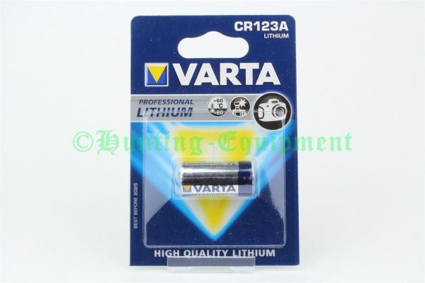 Varta CR123A Photobatterie