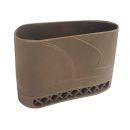 Gummi-Schaftkappe Braun